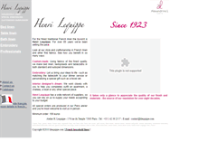 Tablet Screenshot of french-linen.hlequippe.com